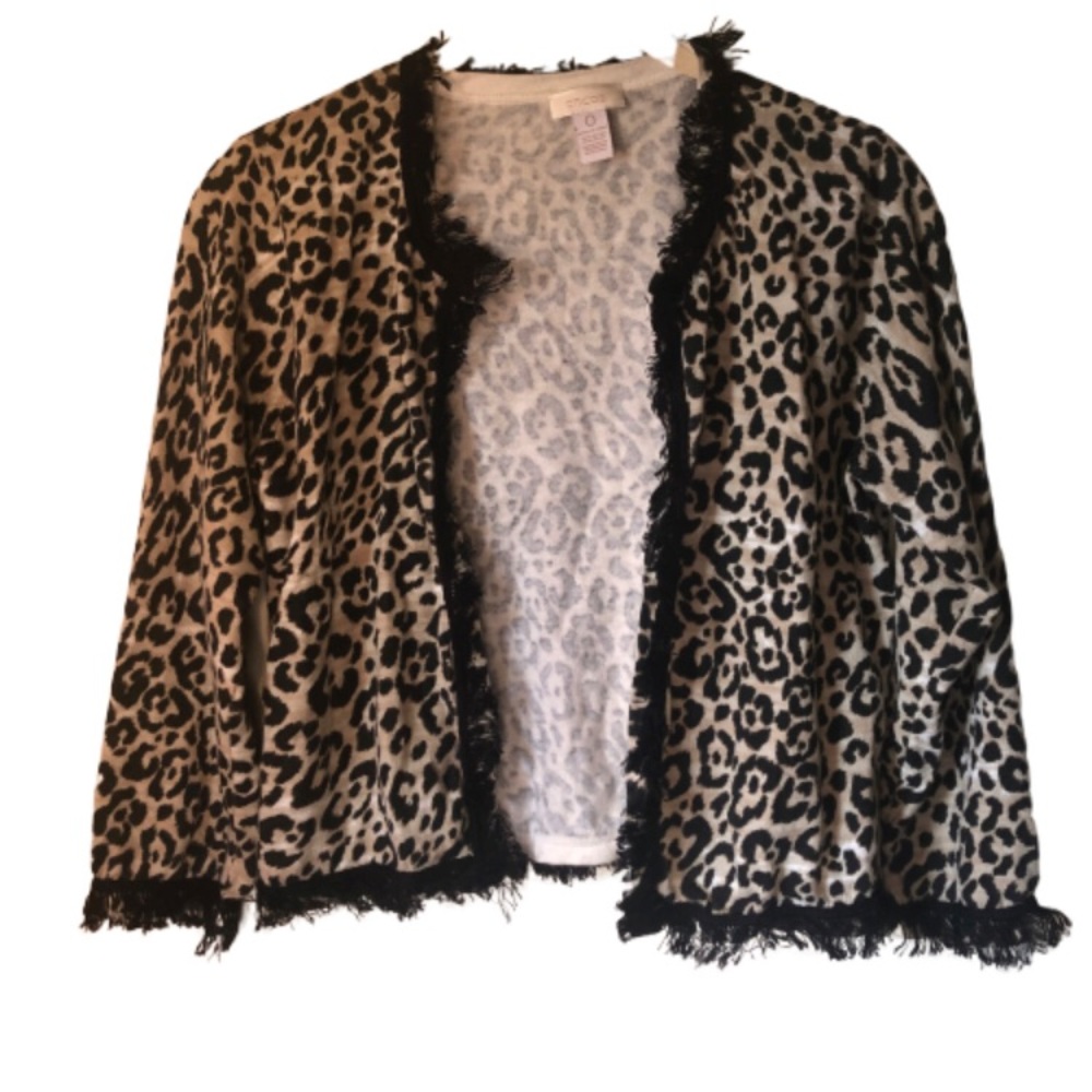 Chico’s • Fringe Cardigan